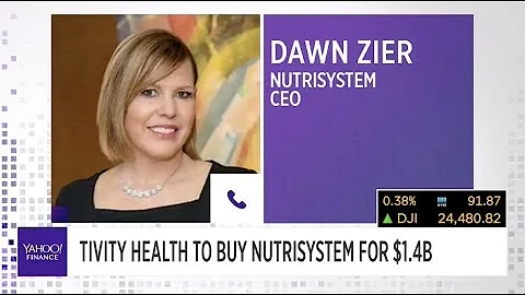 Nutrisytem CEO Dawn Zier talks selling to Tivity H...