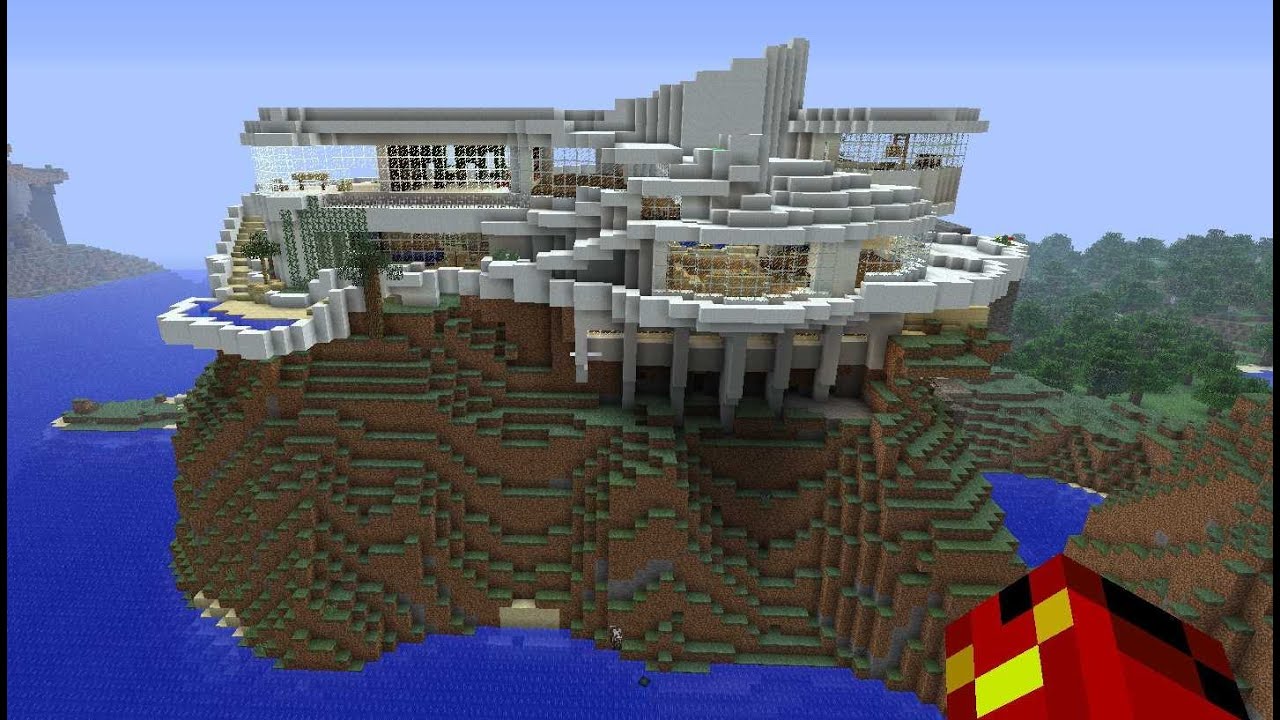 Minecraft マイクラでアイアンマンの家を作ってみた Ironman Youtube