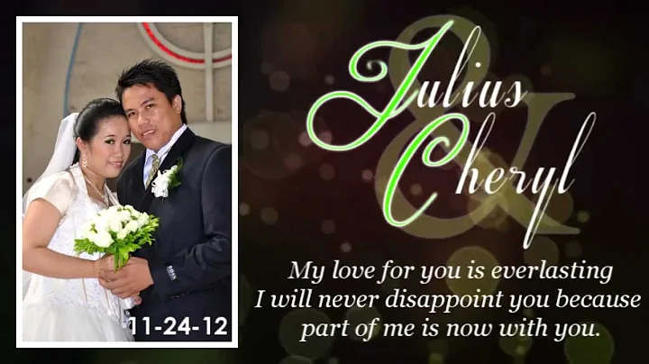 Julius & Cheryl Wedding