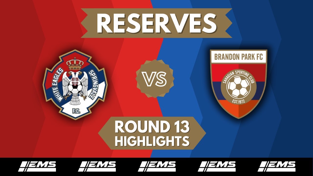 ROUND 13 Springvale White Eagles vs Brandon Park Men's State League