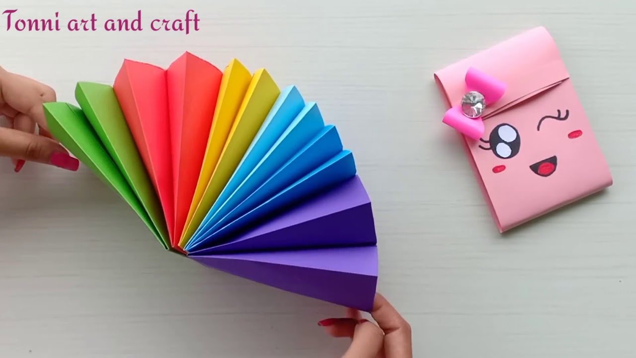 Origami Paper wallet Tutorial ¦ How To Make Paper Gift Bag - YouTube