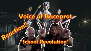 Musicians react to hearing Voice of Baceprot - School Revolution for the first time!