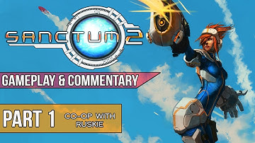 Sanctum 2 Gameplay Walkthrough - Part 1 Co-op w/ Ruskie - Commentary PC Jonlaw98