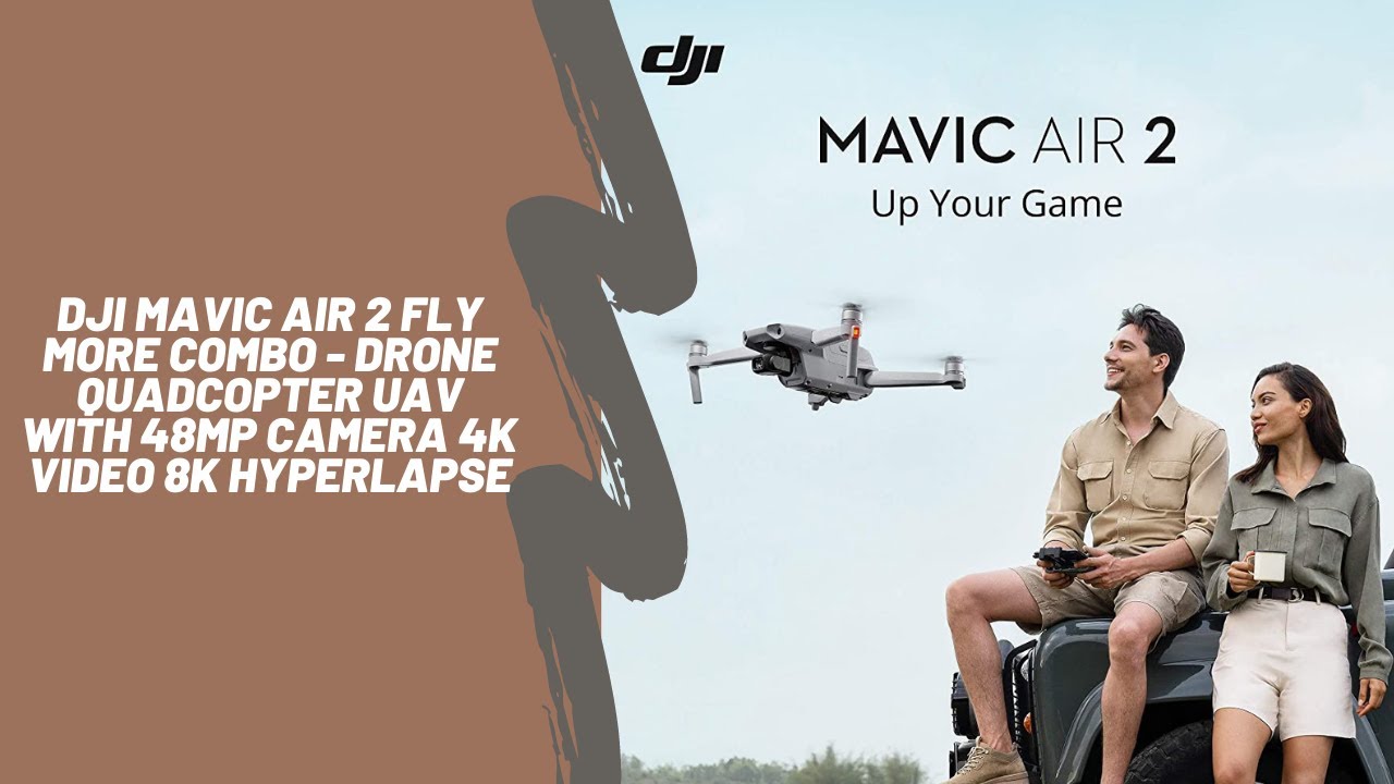 DJI Mavic Air 2 Fly More Combo - Drone Quadcopter UAV with 48MP Camera ...