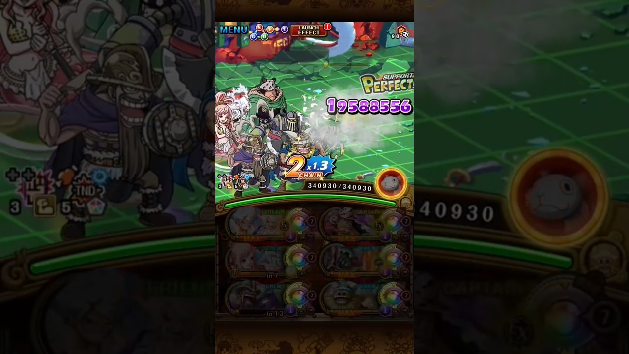 Clearing Lv. 90 Pirate King Adventures Vs. Doll & Bluegrass with New Units