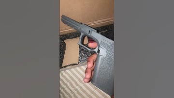 New p80 Glock 17 frame  #glock17 #p80