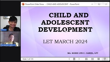CHILD AND ADOLESCENT LEARNERS AND LEARNING PRINCIPLES| MARCH 2024 LET REVIEW DRILLS