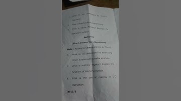 BCA Previous paper 2024_25 Computer Architecture Language Assembly Language #Question Answer..