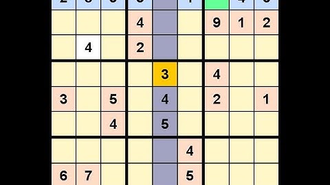 How to Solve Washington Times Sudoku Difficult December 9, 2022