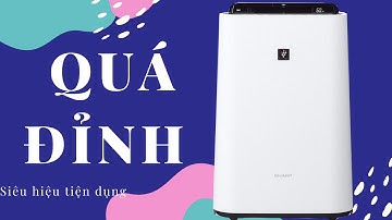 Máy lọc không khí Sharp KC H50 - Nhật Bản hiệu quả nhất 2020