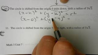 Math 3 Unit 7 Worksheet 1