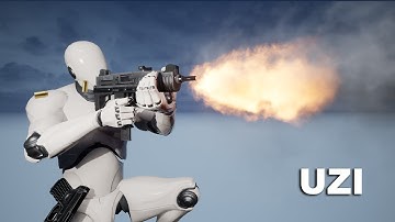 Unreal Third Person Shooter  #93- UZI
