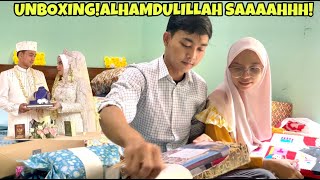 UNBOXING KADO PERNIKAHAN!SERU BANGET!ALHAMDULILLAH SAHHHHH!