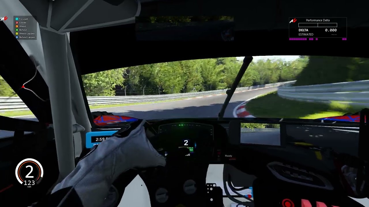 Assetto Corsa Ferrari 296 GT3 - Nordschleife Hotlap (Max Verstappen Livery NLS9 2025) - Time: 