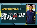 How to prepare for an ESL job interview.