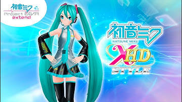 Project DIVA Extend\2nd Hatsune Miku XHD Style [Custom DLC Module] [+DL]