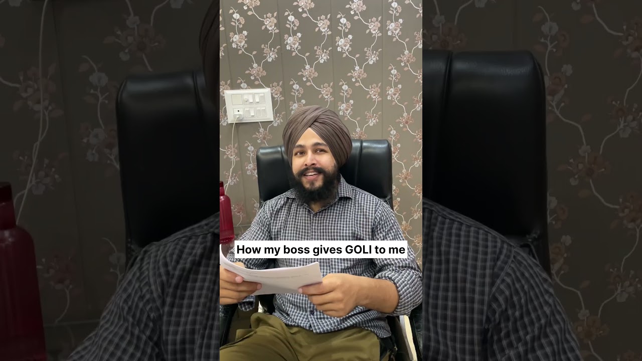 How my boss give goli || comedy || funny || memes