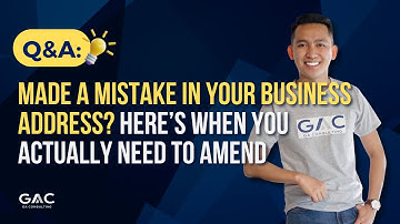 Made a Mistake in Your Business Address? Here’s When You Actually Need to Amend