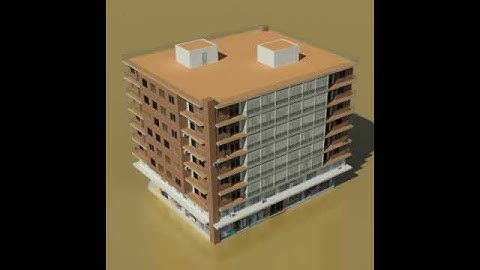 3D Model of Photorealistic Low Poly Building Review