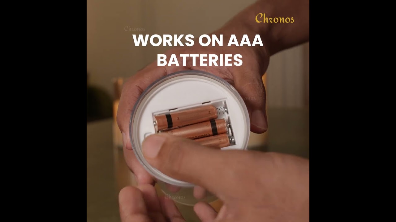 LED Moving Flame Dripping Ivory Pillar Candle – Classic Elegance for Christmas 2024 | Chronos Lights