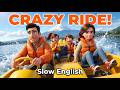 Duck Boat OUT OF CONTROL at Mt. Fuji! Japan Trip Gone Wrong | Easy English Story (A1-A2)