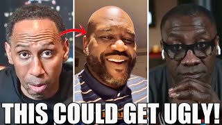 Stephen A REACTS To Shannon Sharpe & Shaq Beef & SHAQS DISS Track