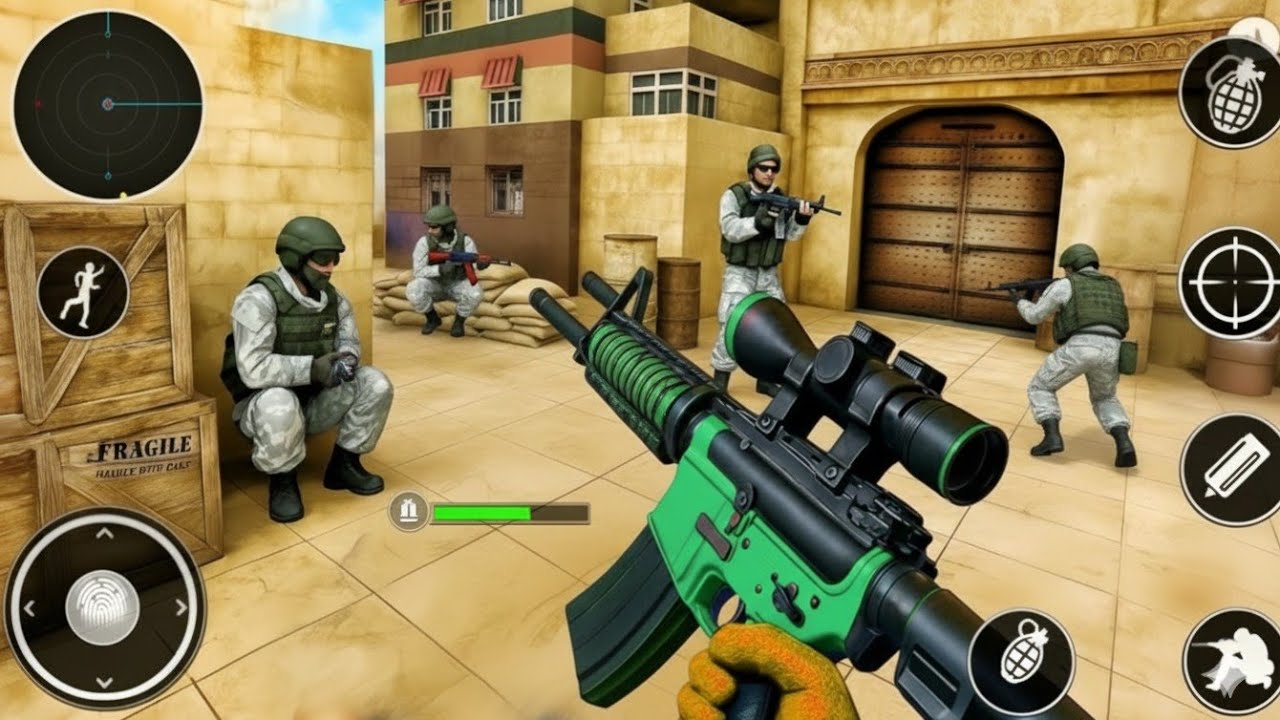 Gun Strike FPS Shooting Game - Banduk Wala Goli Wala Game - Android GamePlay