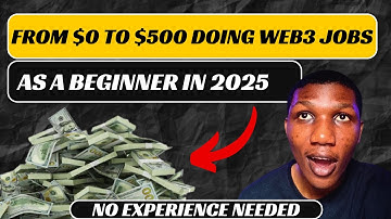 How to start web3 jobs and get hired almost immediately. (2025 hack)
