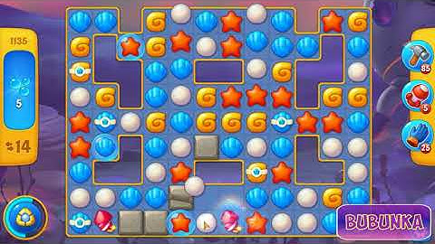 Fishdom level 1135 HD