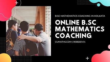 🎯 B.Sc Math Honours Online Classes | BSc Maths 1st Year Online Classes 🔴 LIVE | Calcutta University