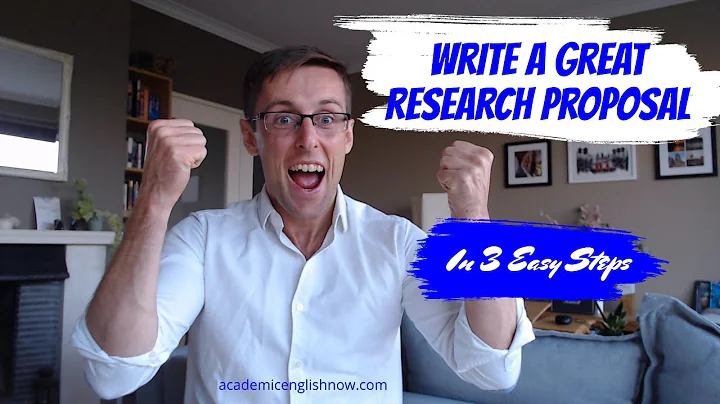 How to write a research proposal for a PhD in 2022 (Three crucial elements)