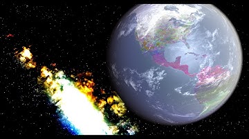 Rainbow Earth Project: Universe Sandbox 2