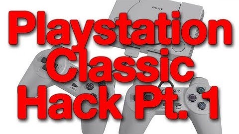 Hacking Playstation Classic Part I 1. VERY EASY MOD. Use Bleemsync to add MORE games!
