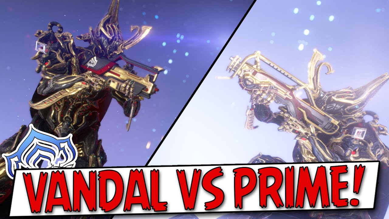 Braton Prime vs Vandal | Warframe Build + Riven - YouTube