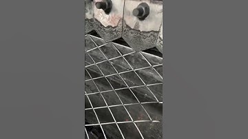 Expanded mesh manufacturing #expandedmesh #mesh #satisfying #custom #foryou #shorts