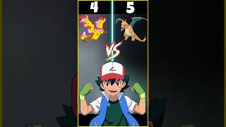 Moltres Vs Charizard | Who Is Strongest | #shorts