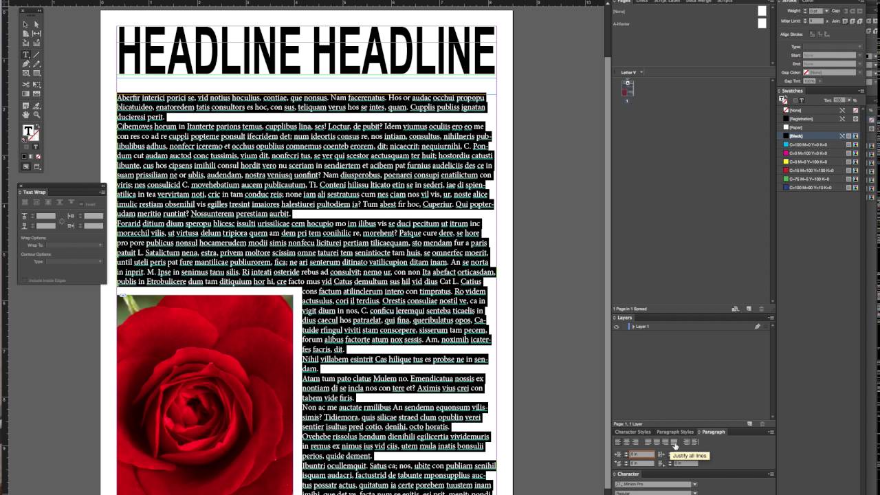 basics of indesign