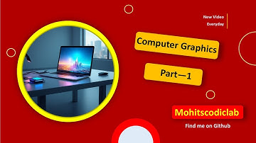 Computer Graphics basic topics you should know | part - 1