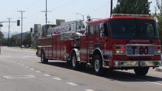 LAFD Light Force 90 Responding