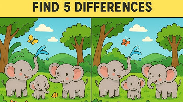 Find 5 Differences |Sport the difference#SpotTheDifference#PuzzleChallenge#BrainGame