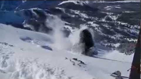Avalanche, explosive triggered 11.25.2013
