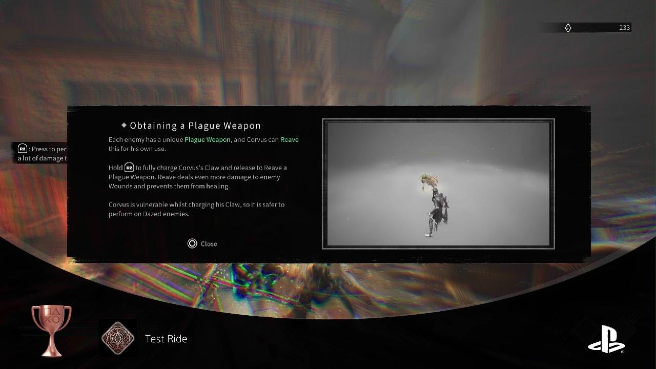 Thymesia How To Reave A Plague Weapon YouTube