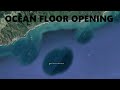Google Earth Pro Anomaly - Ocean Floor Opening - New Zealand - Timeline Reveal