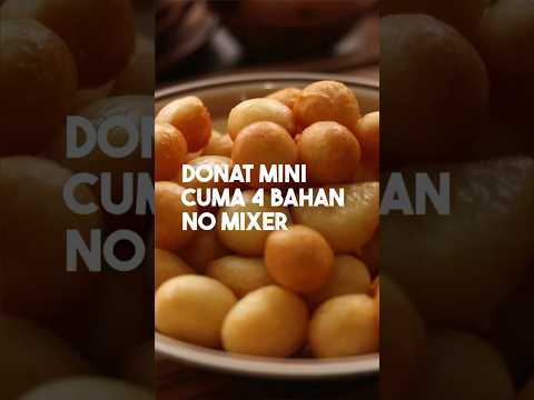 Resep Donat Mini Empuk