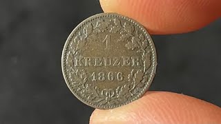 1866 Württemberg Germany 1 Kreuzer Coin  Values, Information, Mintage, History, And More