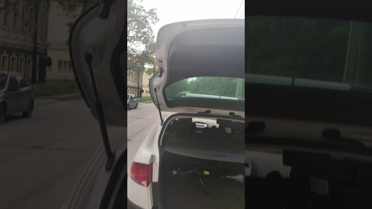 Автоматическое открытие багажника