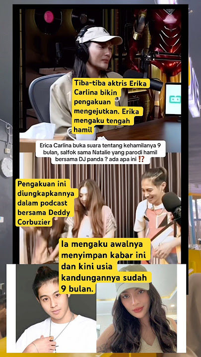 Tiba2 kak erika carlina h4mil 9 bul #nagita #rafiahmad #erica #dedycorbuzier #djpanda #fyp