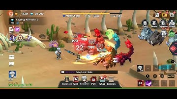 Red Desert : team RPG - Gameplay Part 2 (Android)
