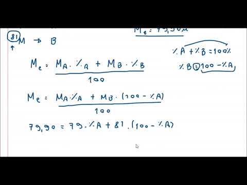 Vídeo: Como você calcula a abundância percentual de cloro?