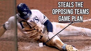 The Jays throw at Kiermaier because he stole their secrets, a breakdown